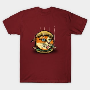 Burger cat T-Shirt